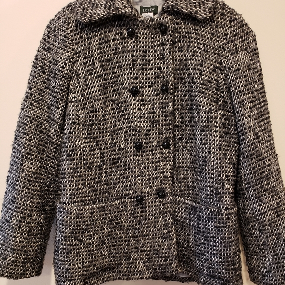 J. Crew Wool Coat Size 4 - Picture 5 of 8